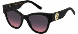 Gafas de Sol - Marc Jacobs - MARC 697/S - 807 (FF) BLACK // GREY GRADIENT FUCHSIA