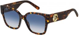 Gafas de Sol - Marc Jacobs - MARC 698/S - 086 (08) HAVANA // DARK BLUE GRADIENT