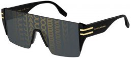 Gafas de Sol - Marc Jacobs - MARC 712/S - NZU (7Y) GOLD PATTERNED BLACK // GOLD DECORED