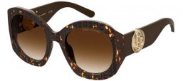 Lunettes de soleil - Marc Jacobs - MARC 722/S - 305 (HA) BROWN PATTERNED // BROWN GRADIENT