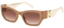 Gafas de Sol - Marc Jacobs - MARC 723/S - 10A (HA) BEIGE // BROWN GRADIENT