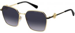 Gafas de Sol - Marc Jacobs - MARC 729/S - RHL (9O) GOLD BLACK // DARK GREY GRADIENT