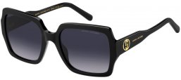 Gafas de Sol - Marc Jacobs - MARC 731/S - 807 (9O) BLACK // DARK GREY GRADIENT