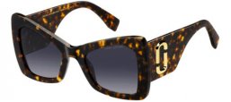 Gafas de Sol - Marc Jacobs - MARC 761/S - 086 (9O) HAVANA // DARK GEY GRADIENT