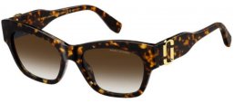 Gafas de Sol - Marc Jacobs - MARC 762/S - 086 (HA) HAVANA // BROWN GRADIENT