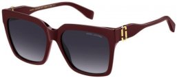 Gafas de Sol - Marc Jacobs - MARC 764/S - LHF (9O) BURGUNDY // DARK GREY GRADIENT