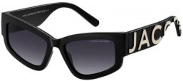 Gafas de Sol - Marc Jacobs - MARC 796/S - 0WM (9O) BLACK BEIGE // DARK GREY GRADIENT