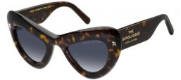 Gafas de Sol - Marc Jacobs - MARC 798/S - AIO (08) CRYSTAL HAVANA // DARK BLUE GRADIENT