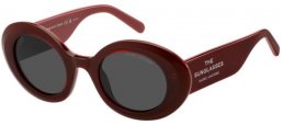 Gafas de Sol - Marc Jacobs - MARC 799/S - C8C (IR) BURGUNDY RED // GREY