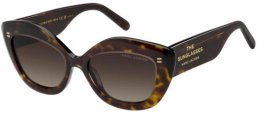 Gafas de Sol - Marc Jacobs - MARC 800/S - AIO (HA) CRYSTAL HAVANA // BROWN GRADIENT