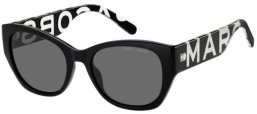 Gafas de Sol - Marc Jacobs - MARC 807/S - QFU (M9) BLACK // GREY POLARIZED