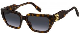 Gafas de Sol - Marc Jacobs - MARC 809/S - 086 (GB) HAVANA // GREY GRADIENT AZURE