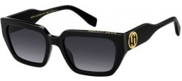 Gafas de Sol - Marc Jacobs - MARC 809/S - 807 (9O) BLACK // DARK GREY GRADIENT