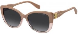 Gafas de Sol - Marc Jacobs - MARC 815/S - 10A (9O) BEIGE // DARK GREY GRADIENT