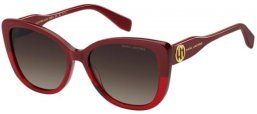 Gafas de Sol - Marc Jacobs - MARC 815/S - LHF (HA) BURGUNDY // BROWN GRADIENT