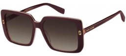 Gafas de Sol - Marc Jacobs - MJ 1121/S - LHF (HA) BURGUNDY // BROWN GRADIENT