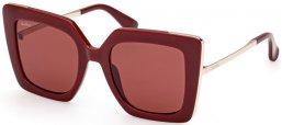 Gafas de Sol - MaxMara - MM0051 DESIGN4 - 69S  SHINY BURGUNDY // BURGUNDY