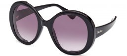 Gafas de Sol - MaxMara - MM0074 RENÉE - 01B  SHINY BLACK // GREY GRADIENT