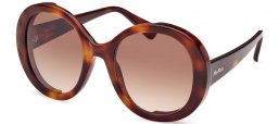 Gafas de Sol - MaxMara - MM0074 RENÉE - 52F  DARK HAVANA // BROWN GRADIENT