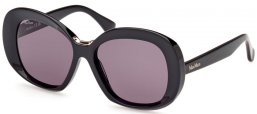 Gafas de Sol - MaxMara - MM0087 EDNA - 01A  SHINY BLACK // GREY