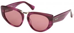 Gafas de Sol - MaxMara - MM0093 BRIDGE1 - 83Y  STRIPED VIOLET // VIOLET