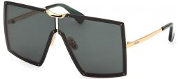 Gafas de Sol - MaxMara - MM0117 - 30N  SHINY GOLD // GREEN