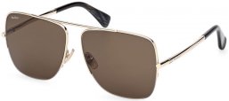 Gafas de Sol - MaxMara - MM0121 - 32N  SHINY PALE GOLD // ROVIEX