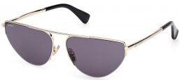 Gafas de Sol - MaxMara - MM0122 - 32A  SHINY PALE GOLD // GREY