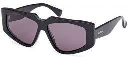 Gafas de Sol - MaxMara - MM0125 - 01A  SHINY BLACK // GREY