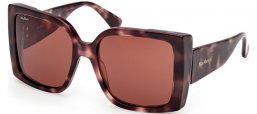 Gafas de Sol - MaxMara - MM0131 HINGE - 55E  HAVANA // DARK BROWN