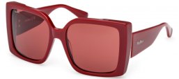 Gafas de Sol - MaxMara - MM0131 HINGE - 69S  SHINY BORDEAUX // BORDEAUX