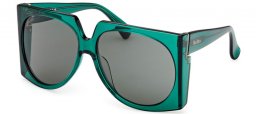 Gafas de Sol - MaxMara - MM0133 ANNE - 96N  SHINY TRANSPARENT GREEN // GREEN