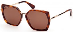 Gafas de Sol - MaxMara - MM0136 MILLER-5 - 52E  DARK HAVANA // BROWN