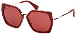 Gafas de Sol - MaxMara - MM0136 MILLER-5 - 69S  SHINY BORDEAUX // BORDEAUX