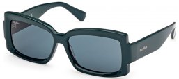 Gafas de Sol - MaxMara - MM0140 LEE-3 - 96N  SHINY DARK GREEN // GREEN