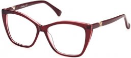 Monturas - MaxMara - MM5036 - 066  SHINY BURGUNDY