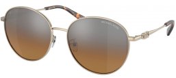 Gafas de Sol - Michael Kors - MK1119 ALPINE - 101484 LIGHT GOLD // SILVER GRADIENT KHAKI POLARIZED