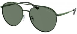 Gafas de Sol - Michael Kors - MK1138 ARCHES - 18943H  METALLIC AMAZON GREEN // GREEN