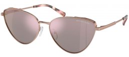 Gafas de Sol - Michael Kors - MK1140 CORTEZ - 11084Z  ROSE GOLD // ROSE GOLD MIRROR