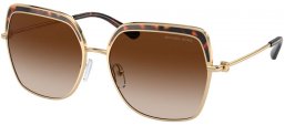 Gafas de Sol - Michael Kors - MK1141 GREENPOINT - 101413  LIGHT GOLD // BROWN GRADIENT