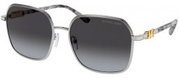 Gafas de Sol - Michael Kors - MK1145B CADIZ - 18938G  SHINY SILVER // NAVY BLUE GRADIENT