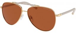 Gafas de Sol - Michael Kors - MK1146 PORTUGAL - 101473  SHINY LIGHT GOLD // BROWN