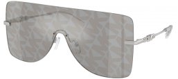 Gafas de Sol - Michael Kors - MK1148 LONDON - 18930E  SILVER // MK LOGO GOLD SILVER MIRROR