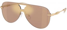 Gafas de Sol - Michael Kors - MK1149 CYPRUS - 10145A  GOLD // BROWN MIRROR