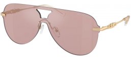 Lunettes de soleil - Michael Kors - MK1149 CYPRUS - 1014VS  GOLD // PINK SOLID BACK MIRROR