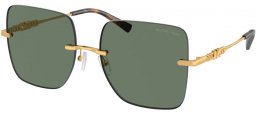 Gafas de Sol - Michael Kors - MK1150 QUÉBEC - 18963H  GOLD // GREEN