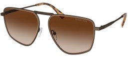 Gafas de Sol - Michael Kors - MK1153 SILVERTON - 100113  MATTE HUSK // BROWN GRADIENT