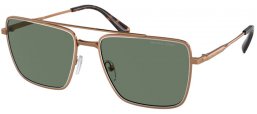 Gafas de Sol - Michael Kors - MK1154 BLUE RIDGE - 18993H  SHINY GOLD // GREEN