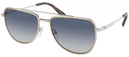 Gafas de Sol - Michael Kors - MK1155 WHISTLER - 18934L  SHINY SILVER // BLUE GRADIENT