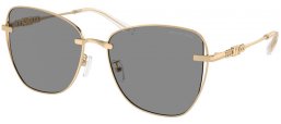 Gafas de Sol - Michael Kors - MK1158D BEIJING - 10143F  SHINY LIGHT GOLD // GREY